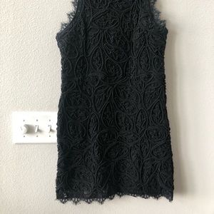 Black cocktail dress